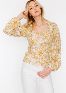 Soleil Floral Top