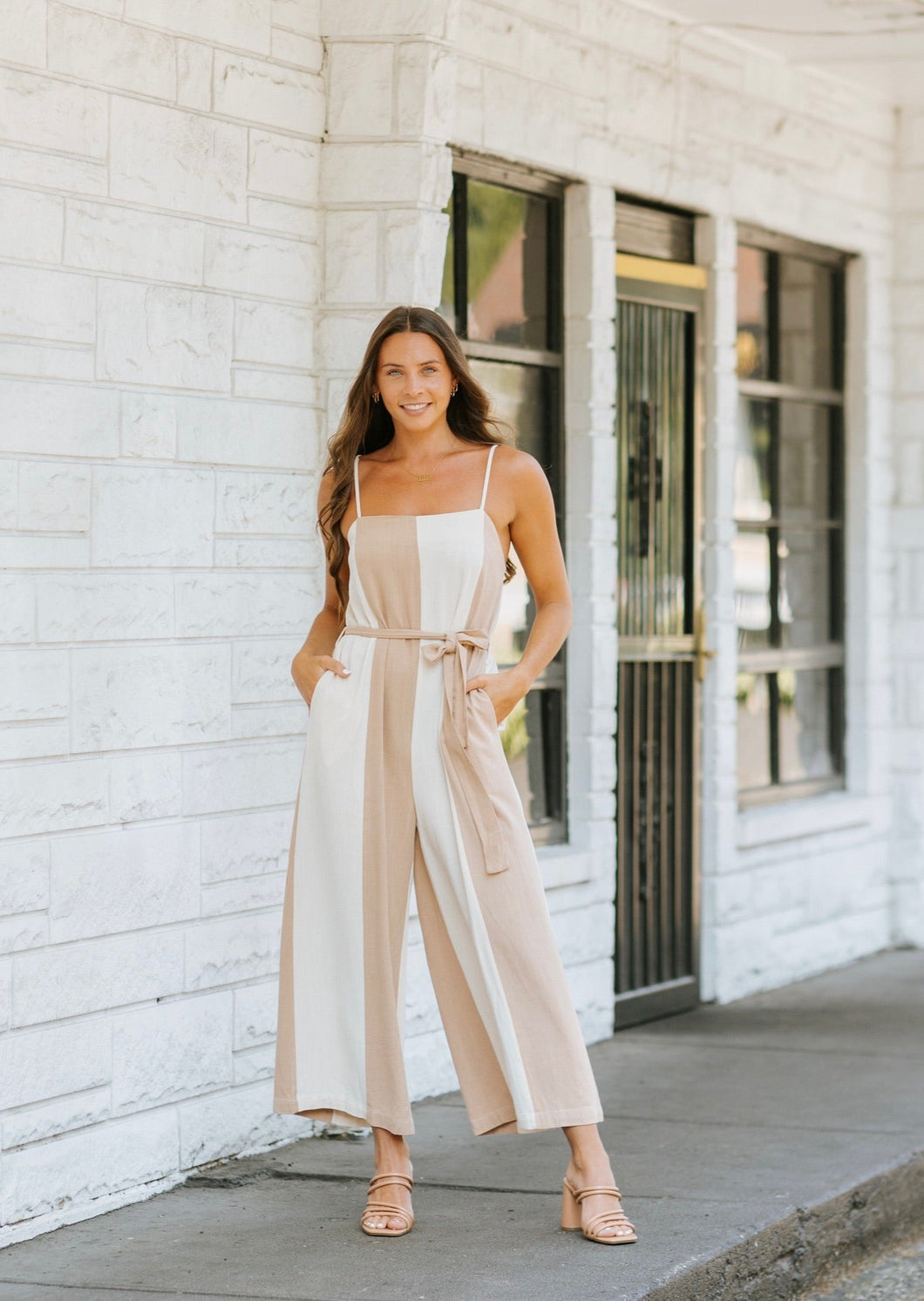 Color Block Jumpsuit